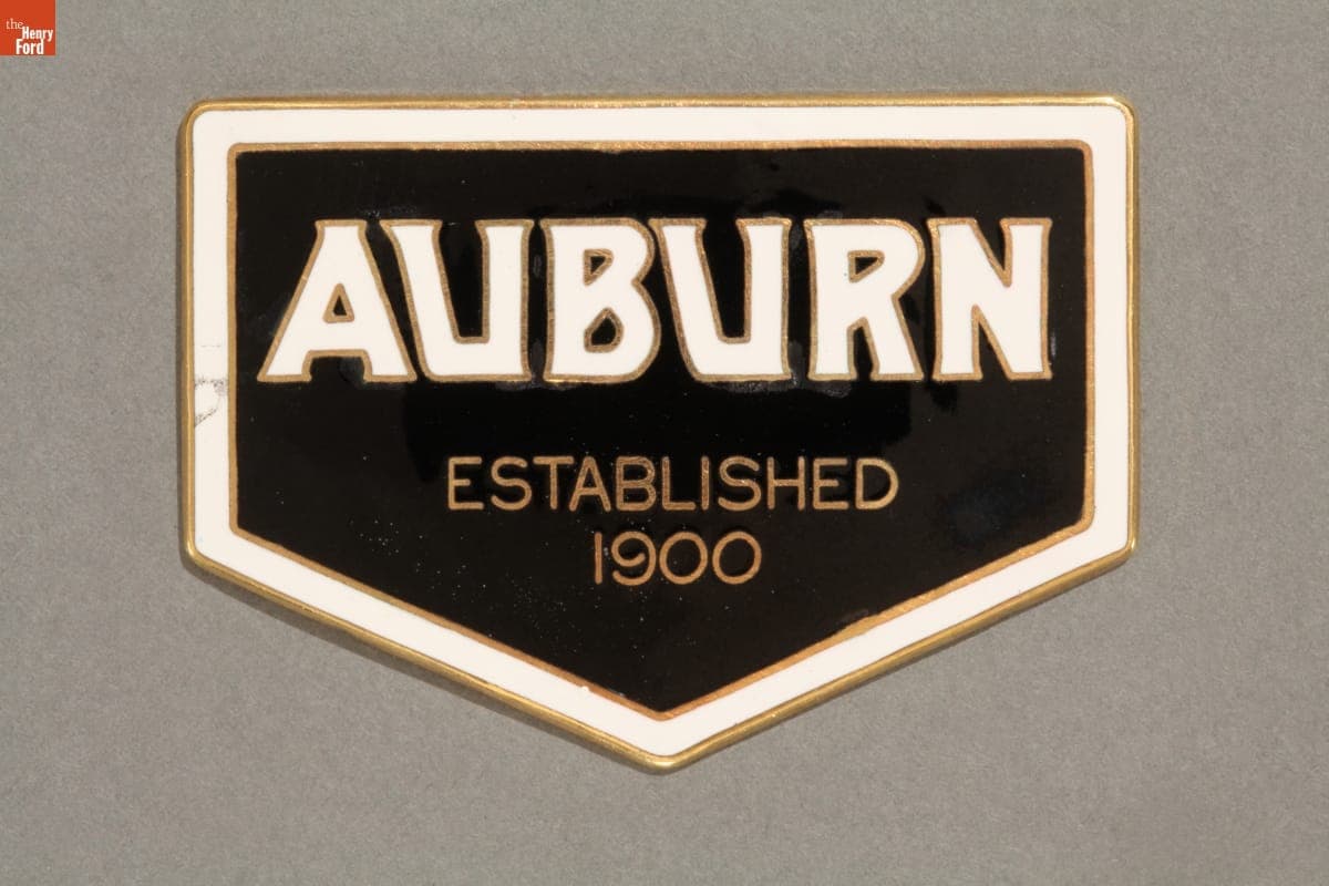 Auburn Automobile Emblem, circa 1925