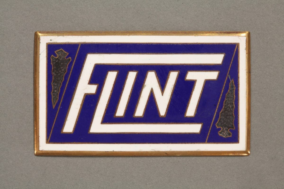 Flint Automobile Emblem, circa 1920
