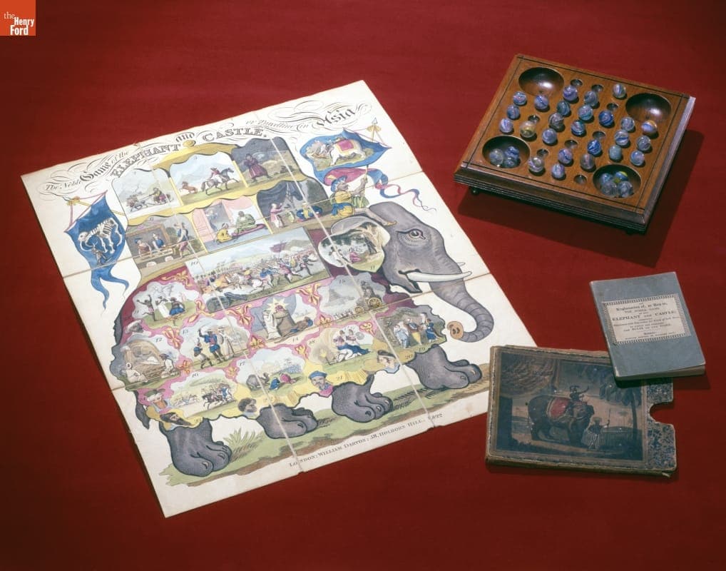 The Noble Game of the Elephant and Castle, 1822-1840