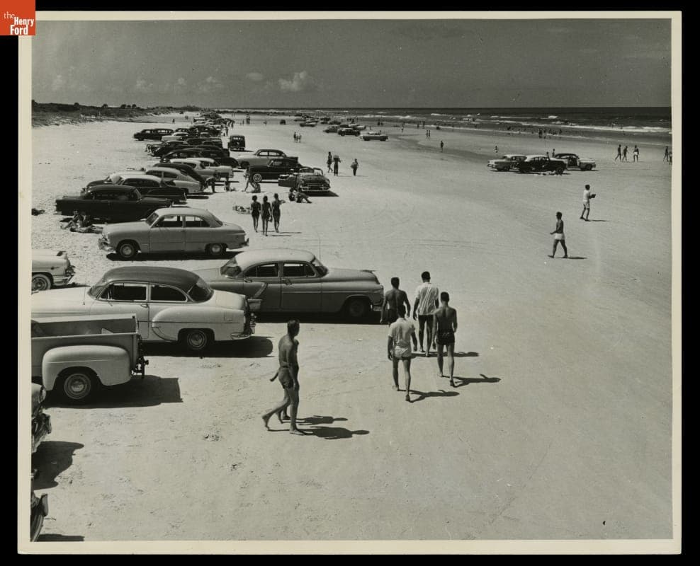 St. Augustine Beach, Saint Augustine, Florida, circa 1957