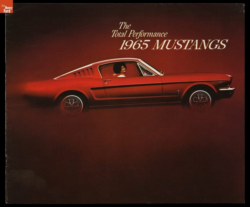 Brochure for the 1965 Ford Mustang, "The Total Performance 1965 Mustangs"