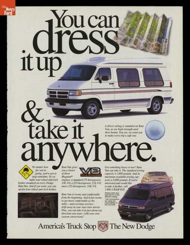 Dodge Ram Van, "You Can Dress It Up & Take It Anywhere," 1997