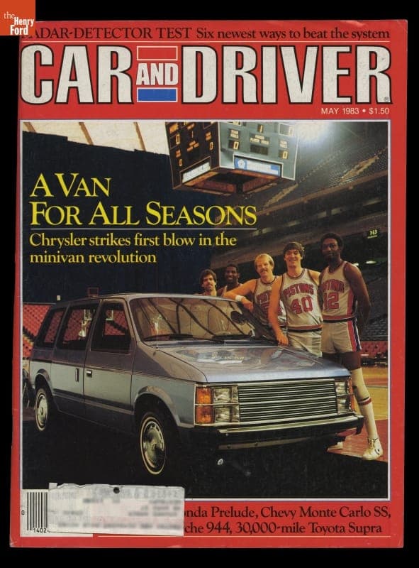 "Car and Driver," May 1983
