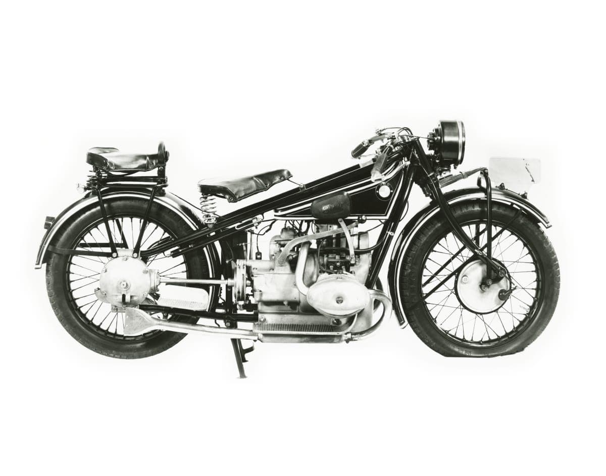 1929 BMW Motorcycle