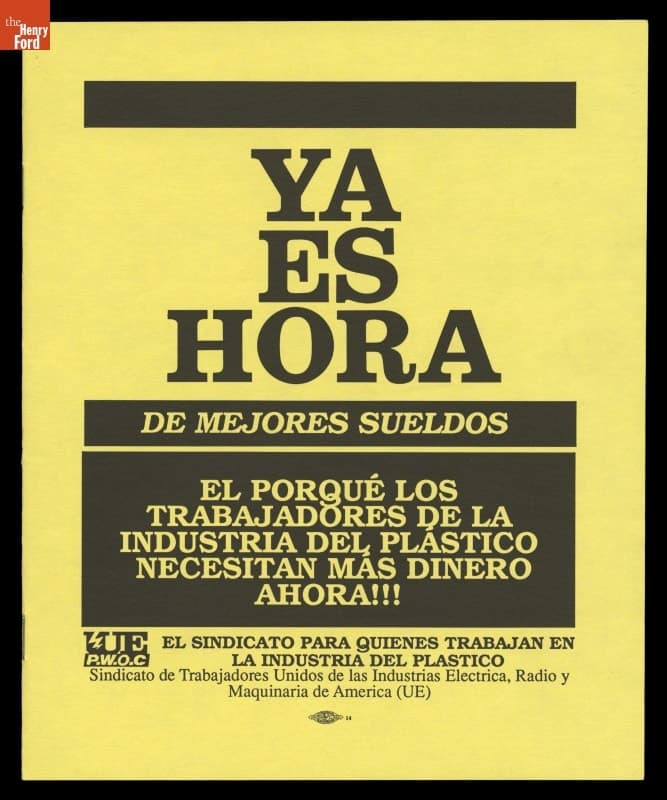 "Ya es hora de mejores sueldos," 1990