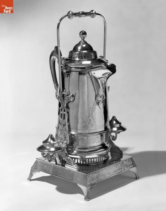 Silver Ice Water Pitcher, circa 1880