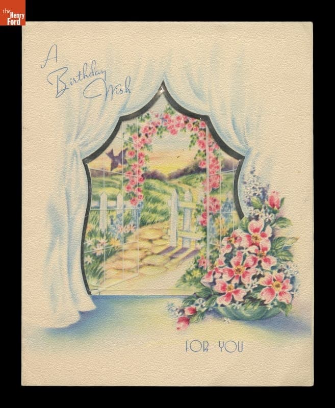 Birthday Card for Henry Ford, 1937-1946