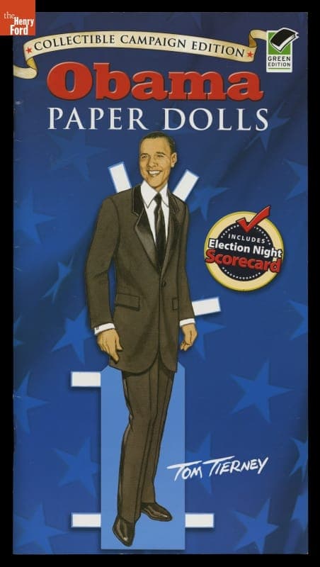 Book, "Collectible Campaign Edition, Obama Paper Dolls," 2008