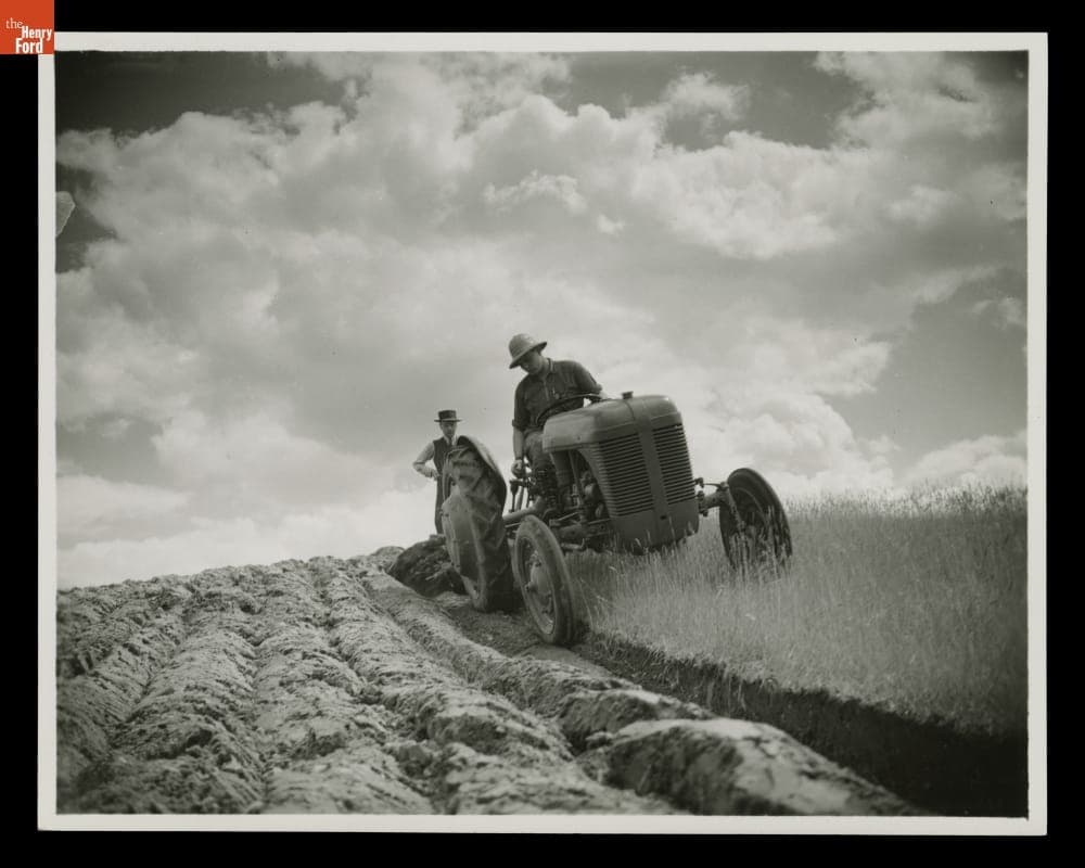 Ford-Ferguson Tractor at Haven Hill, Oakland County, Michigan, 1939