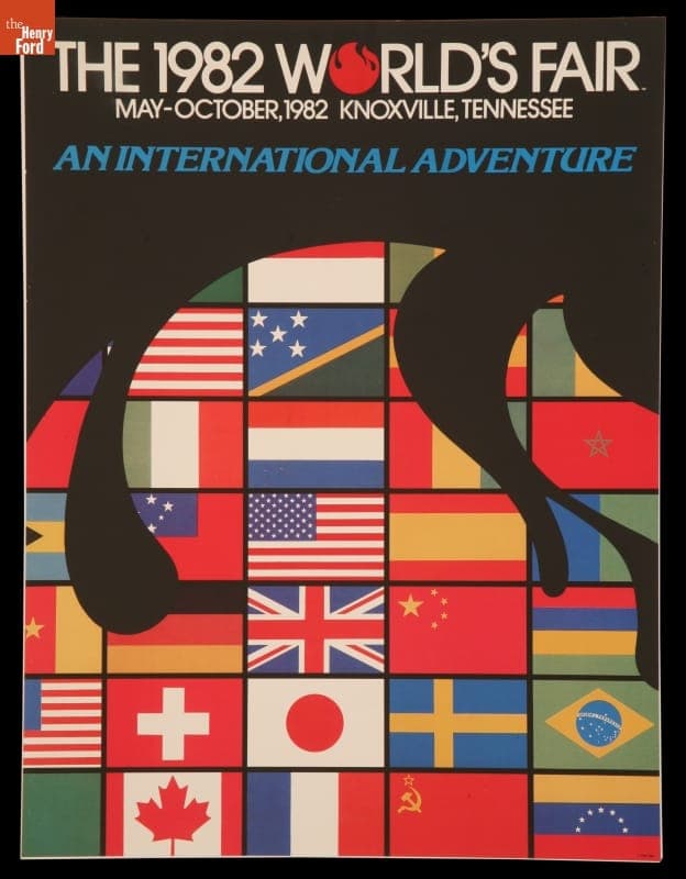 Advertising Poster, "The 1982 World's Fair. An International Adventure"