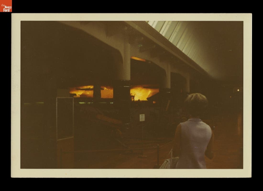 Fire at Henry Ford Museum, August 9, 1970