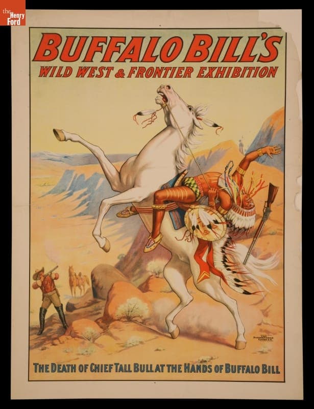 Circus Poster, Buffalo Bill's Wild West & Frontier Exhibition, 1908