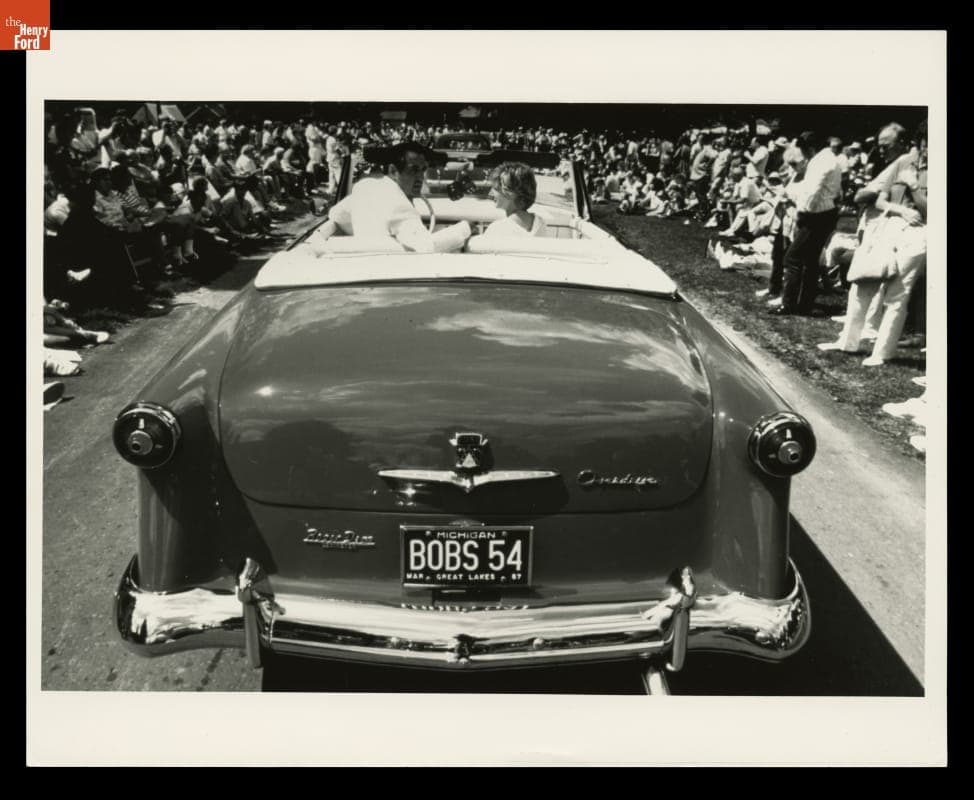 1954 Ford Fairlane Sunliner at Motor Muster, Greenfield Village, 1990-1991