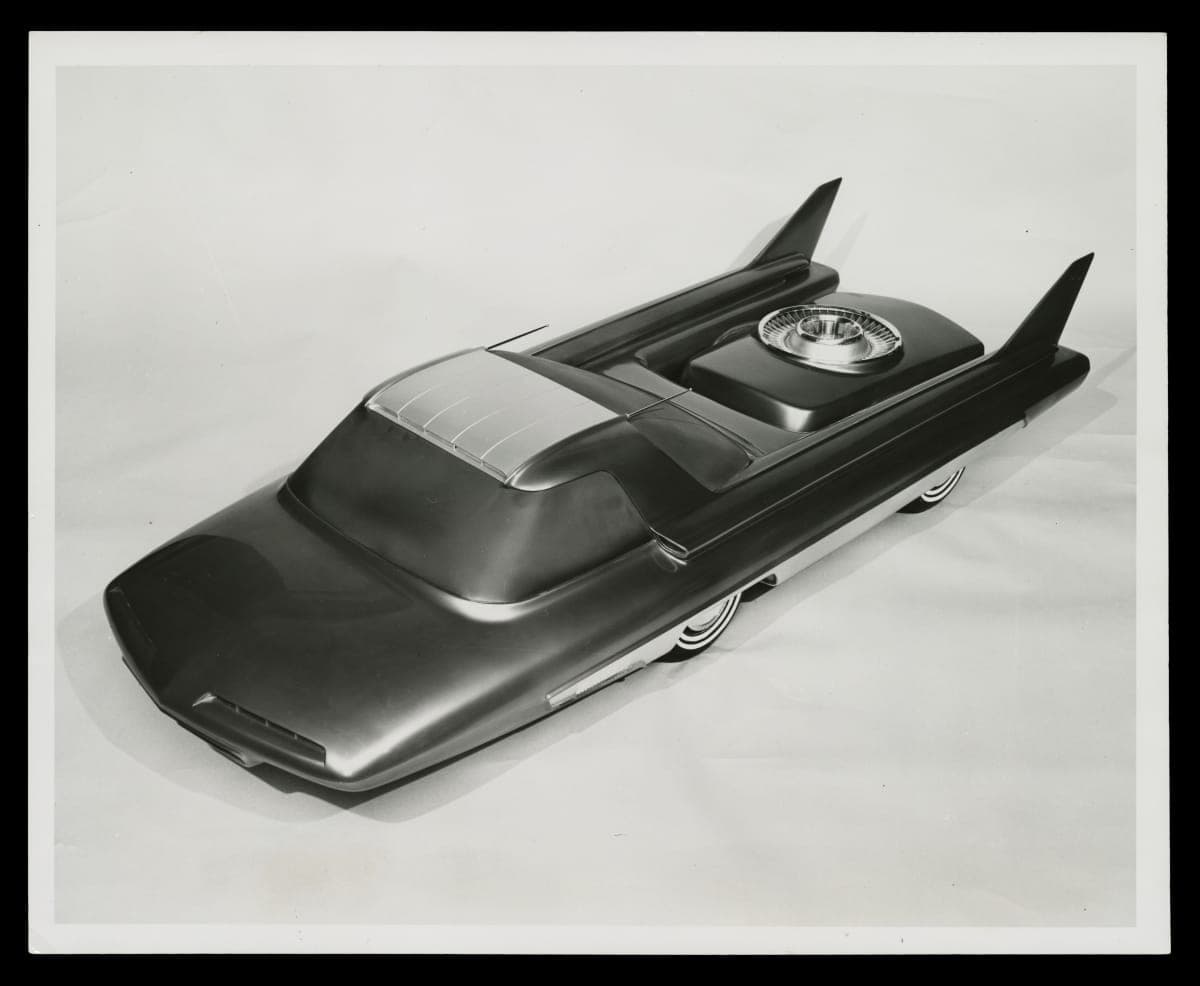 Scale Model of the Nucleon, a 1958 Ford Motor Company Styling Conception for an Atomic-Powered Car