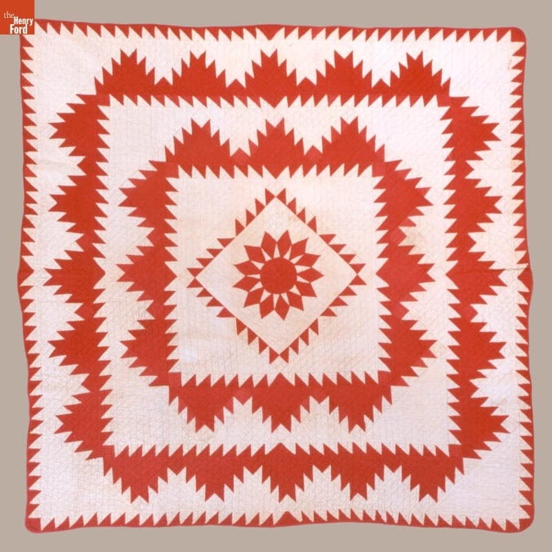 Medallion Variation Quilt, circa 1890