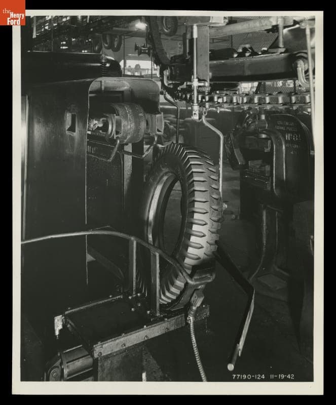 Ford Rouge Plant Tire Building Equipment, November 1942