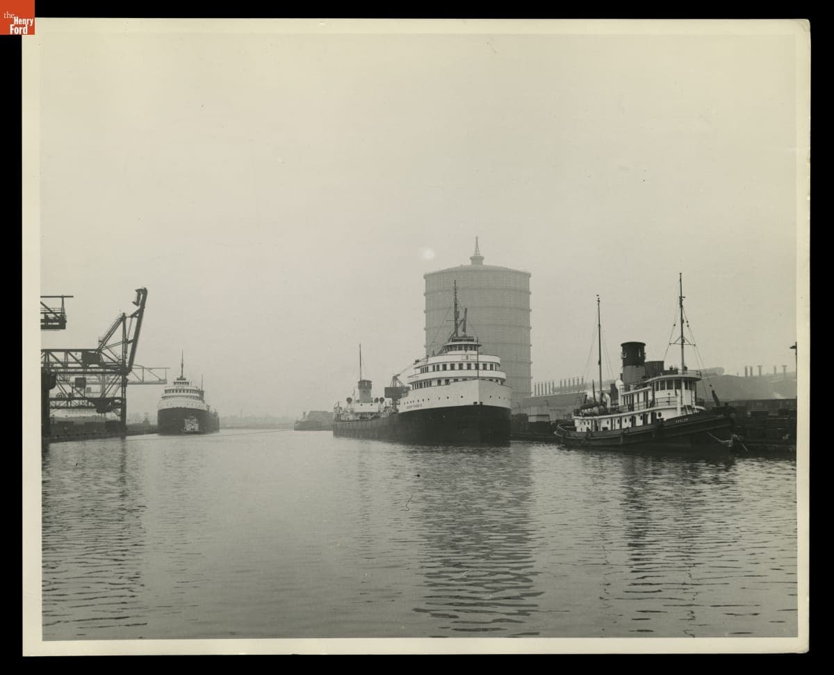 Ford Motor Company Ships "Henry Ford II" and "Benson Ford" at Ford Rouge Plant, May 1943