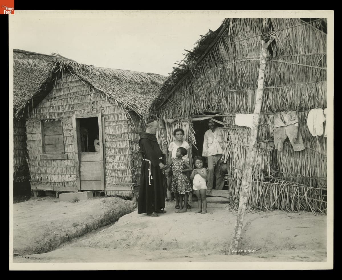 Priest Making Home Visits, Fordlandia, Brazil, August 1931