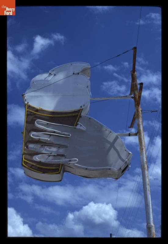 Snow Top Drive In Sign, Livingston, Louisiana, 1982