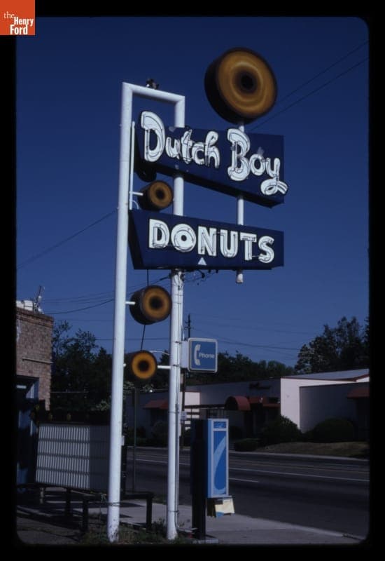 Dutch Boy Donuts Sign, Denver, Colorado, 2004