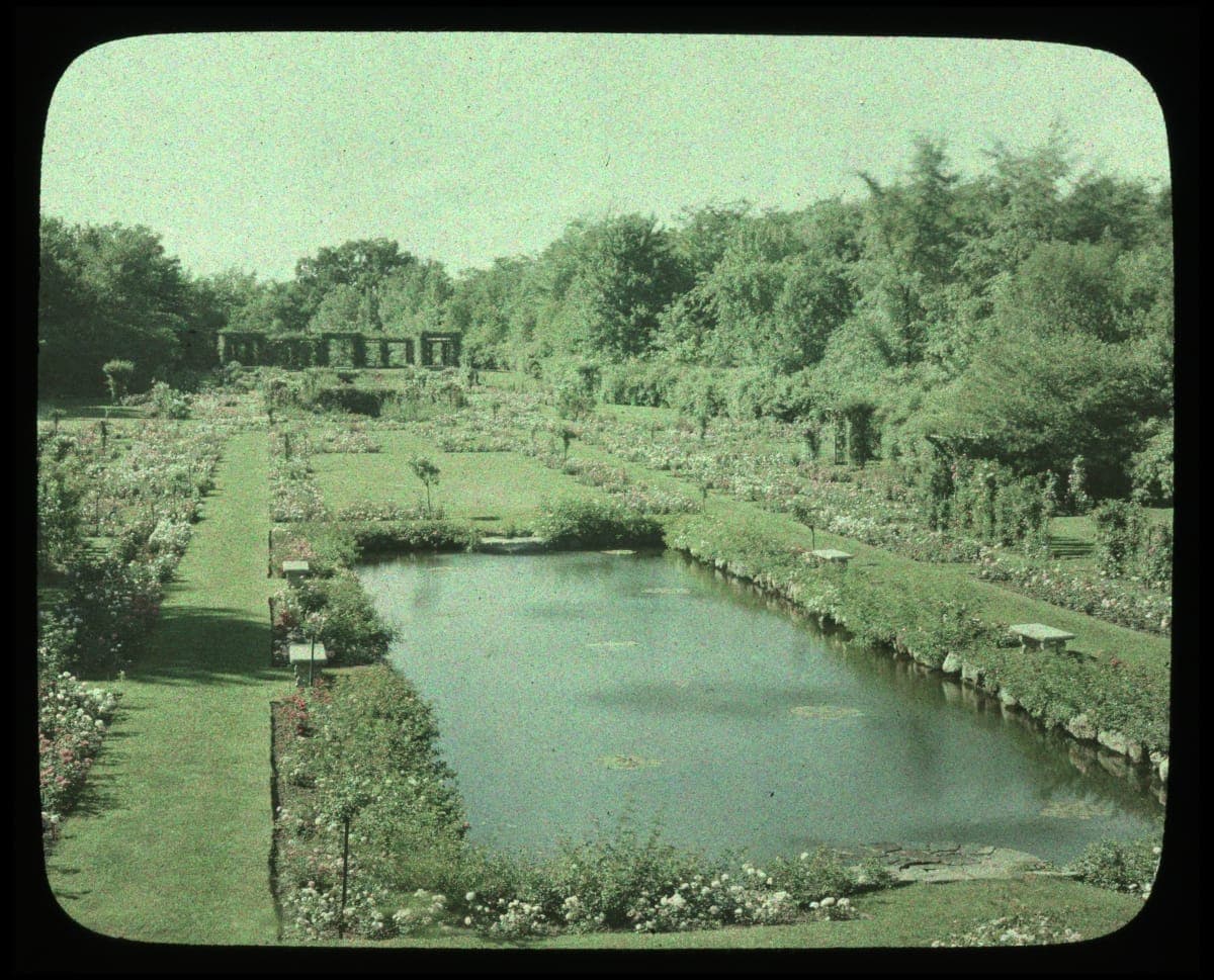 Garden at Fair Lane Estate, Dearborn, Michigan, June 1933
