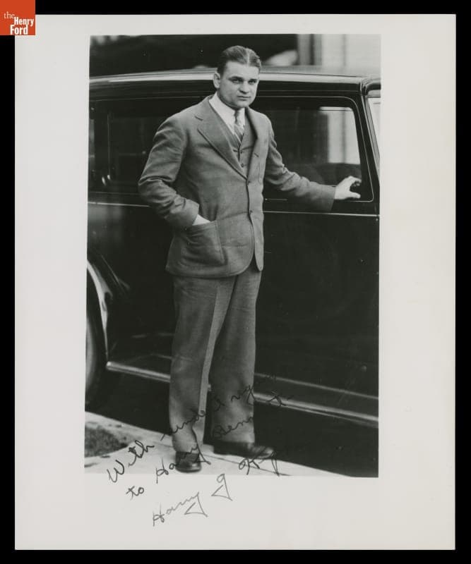 University of Michigan Football Coach Harry Kipke, circa 1930