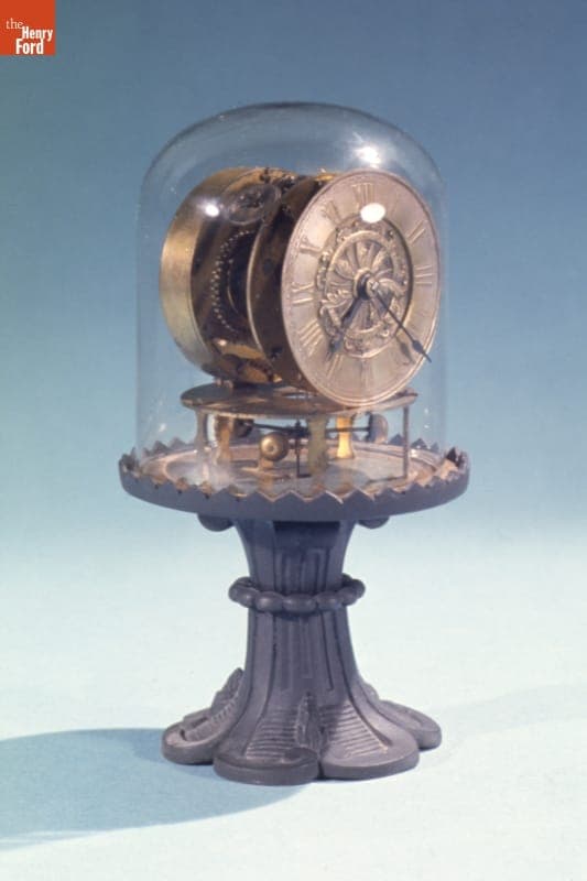 Pedestal clock, 1852-1854