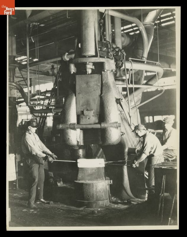 Forging Die Blocks at Ford Rouge Plant, 1927