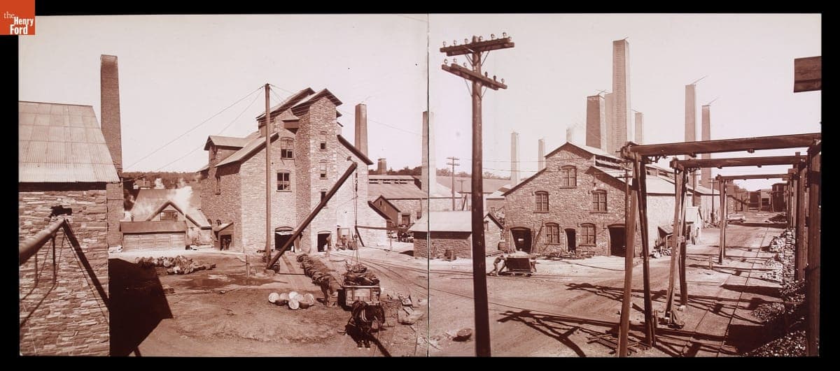 Calumet & Hecla Smelter, Lake Linden, Michigan, 1900-1906