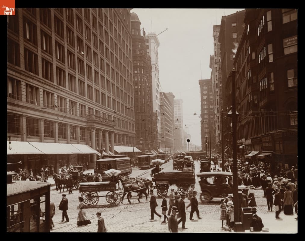 Marshall Field's Store on State Street, Chicago, Illinois, 1911