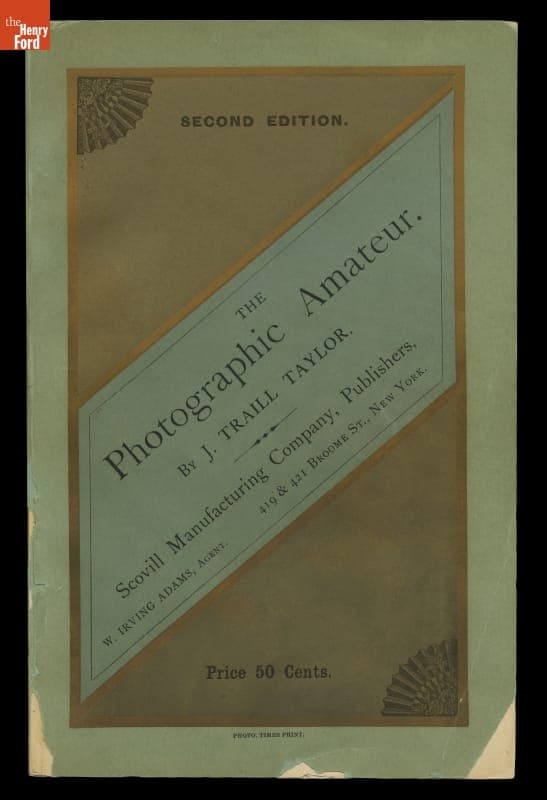Book, "The Photographic Amateur," 1883