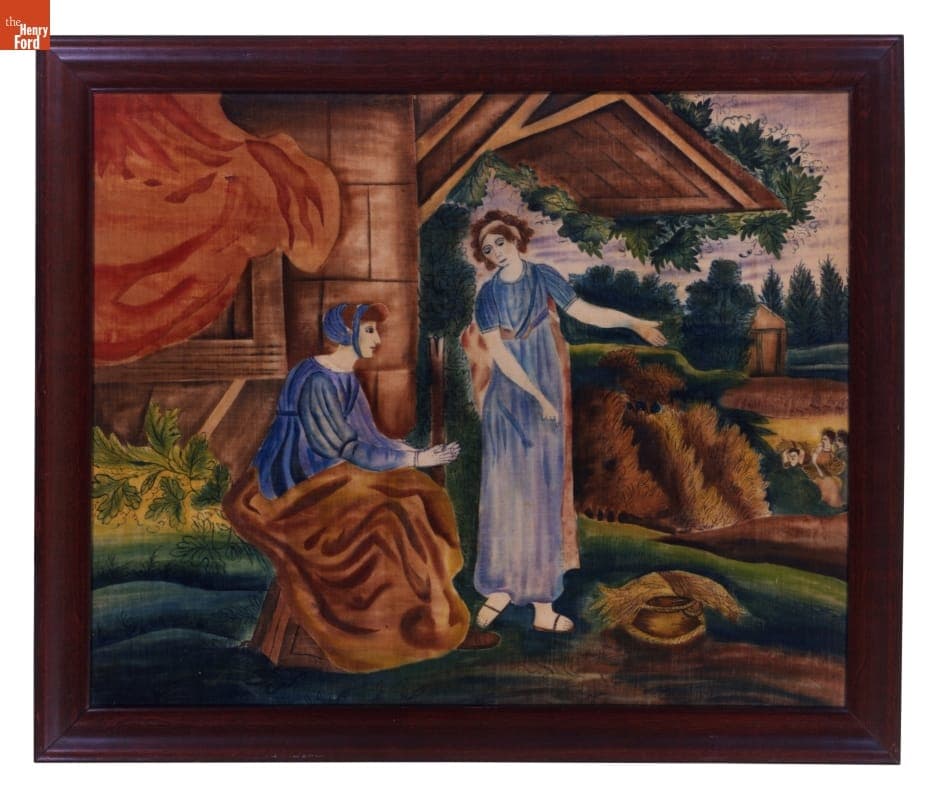 Painting, Ruth and Naomi, 1825-1850