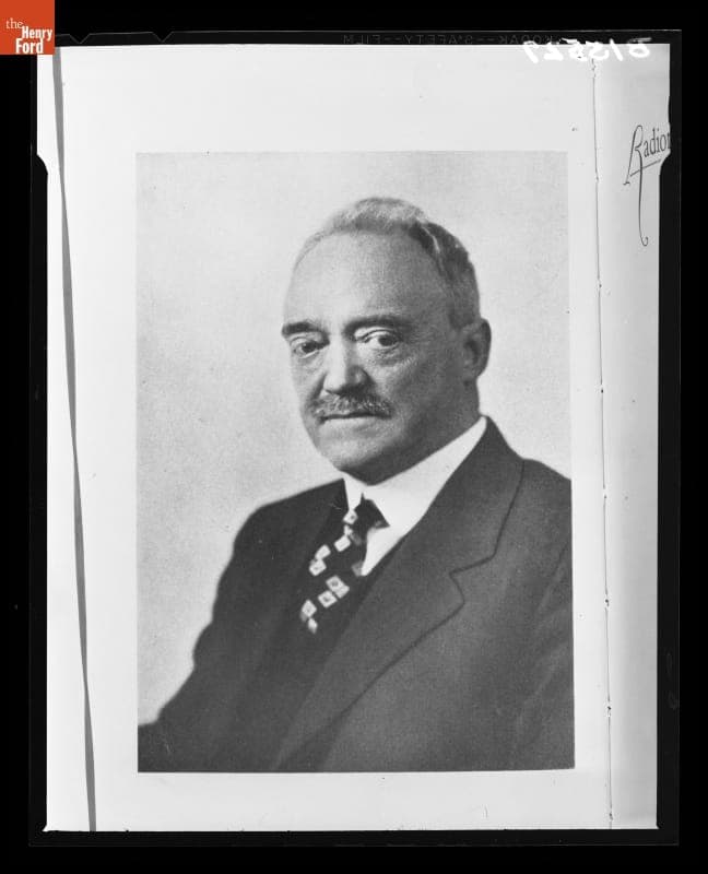 Portrait of Charles Francis Jenkins, circa 1925