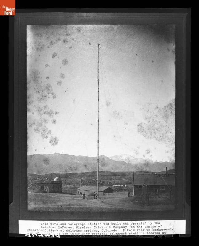 American DeForest Wireless Telegraph Station, Colorado Springs, Colorado, 1905-1907