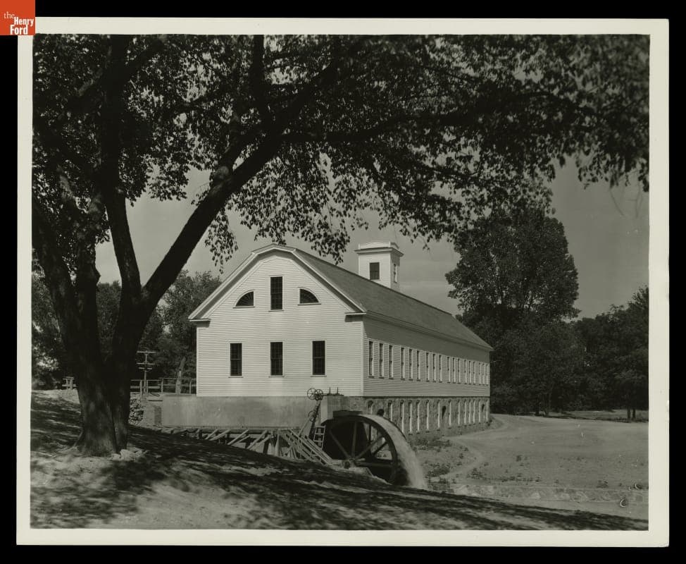 Ford Motor Company Hayden Mills Hydroelectric Plant, Tecumseh, Michigan, 1936