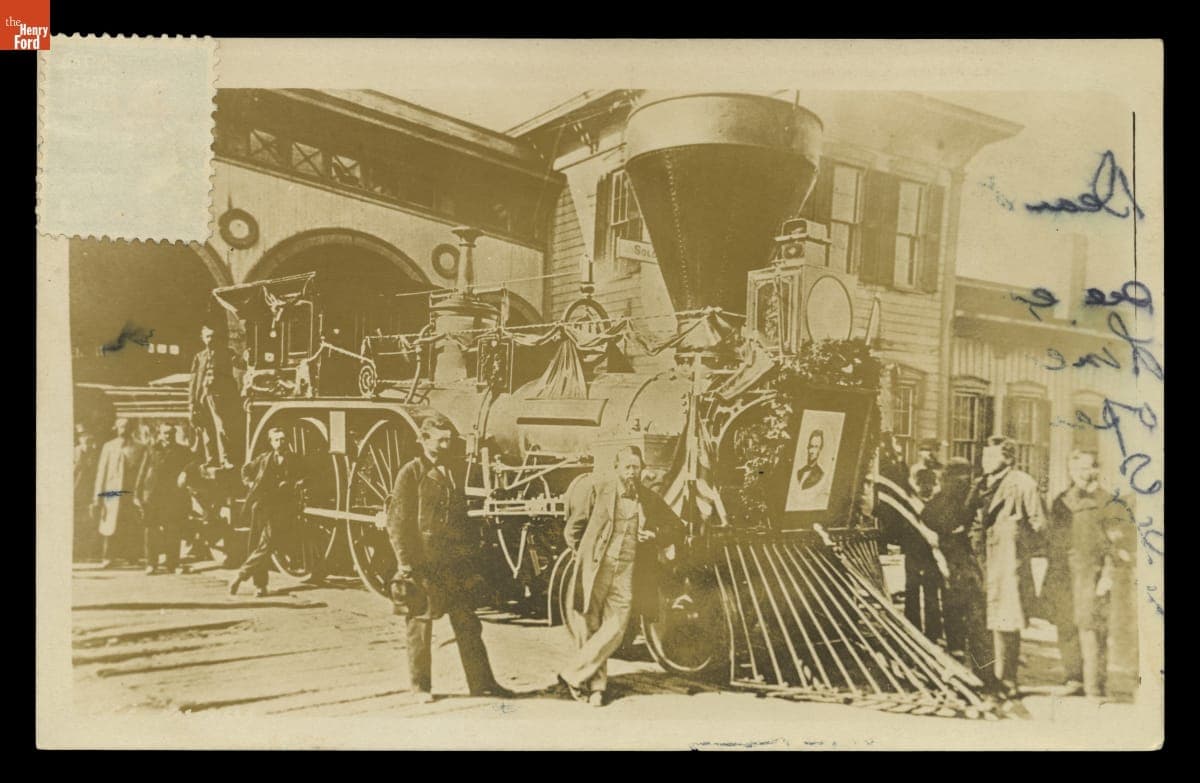 Funeral Train for Abraham Lincoln, 1865