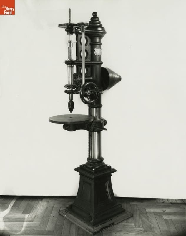 Drill Press, Used by Holland Manufacturing Company, circa 1855
