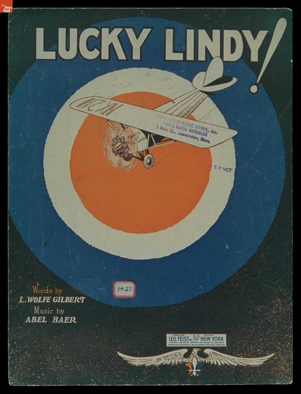 "Lucky Lindy!," 1927
