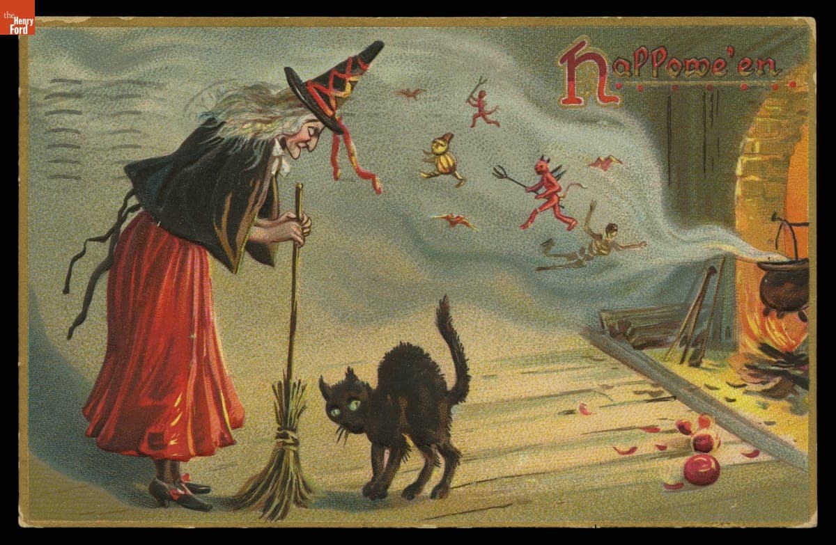 "Hallowe'en," circa 1910