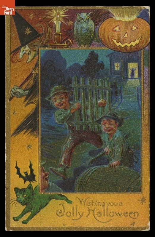 "Wishing You a Jolly Halloween," circa 1910