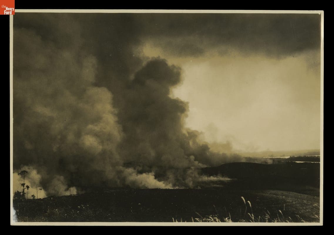 Burning 1000 Acres, Boa Vista, Brazil, 1933