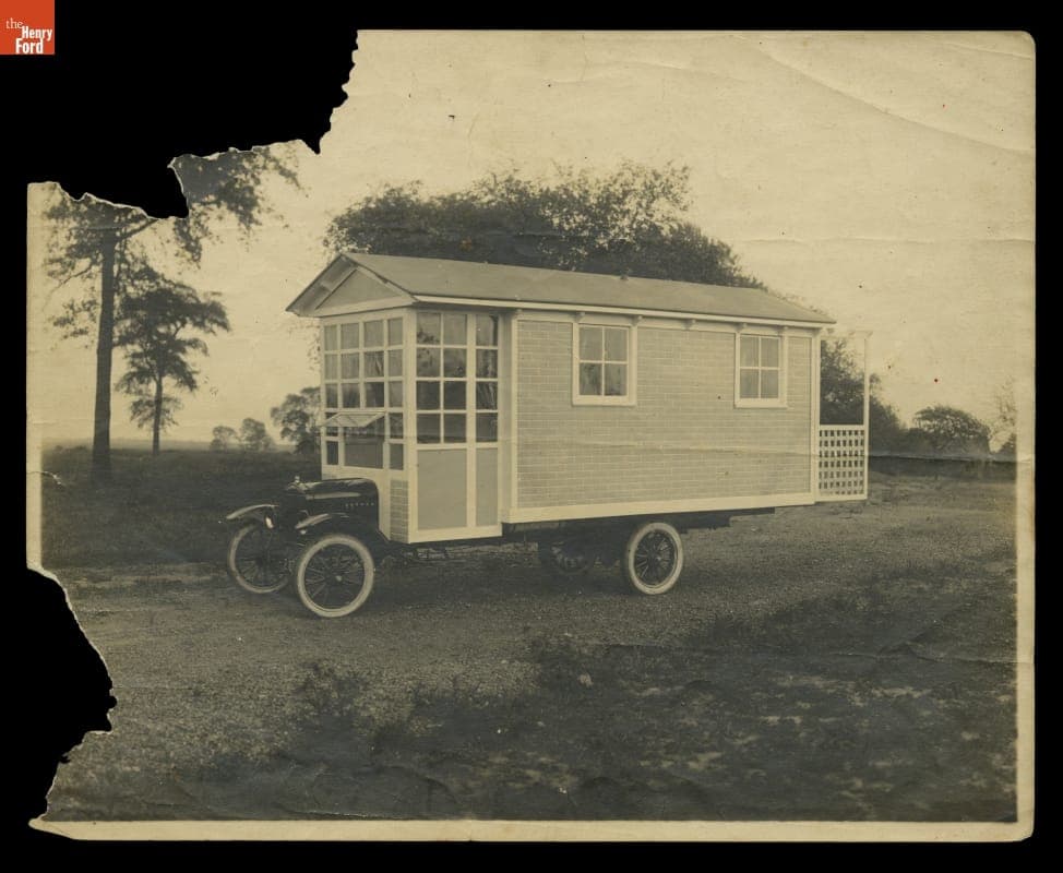 Ford Model T Motor Home Conversion, circa 1920
