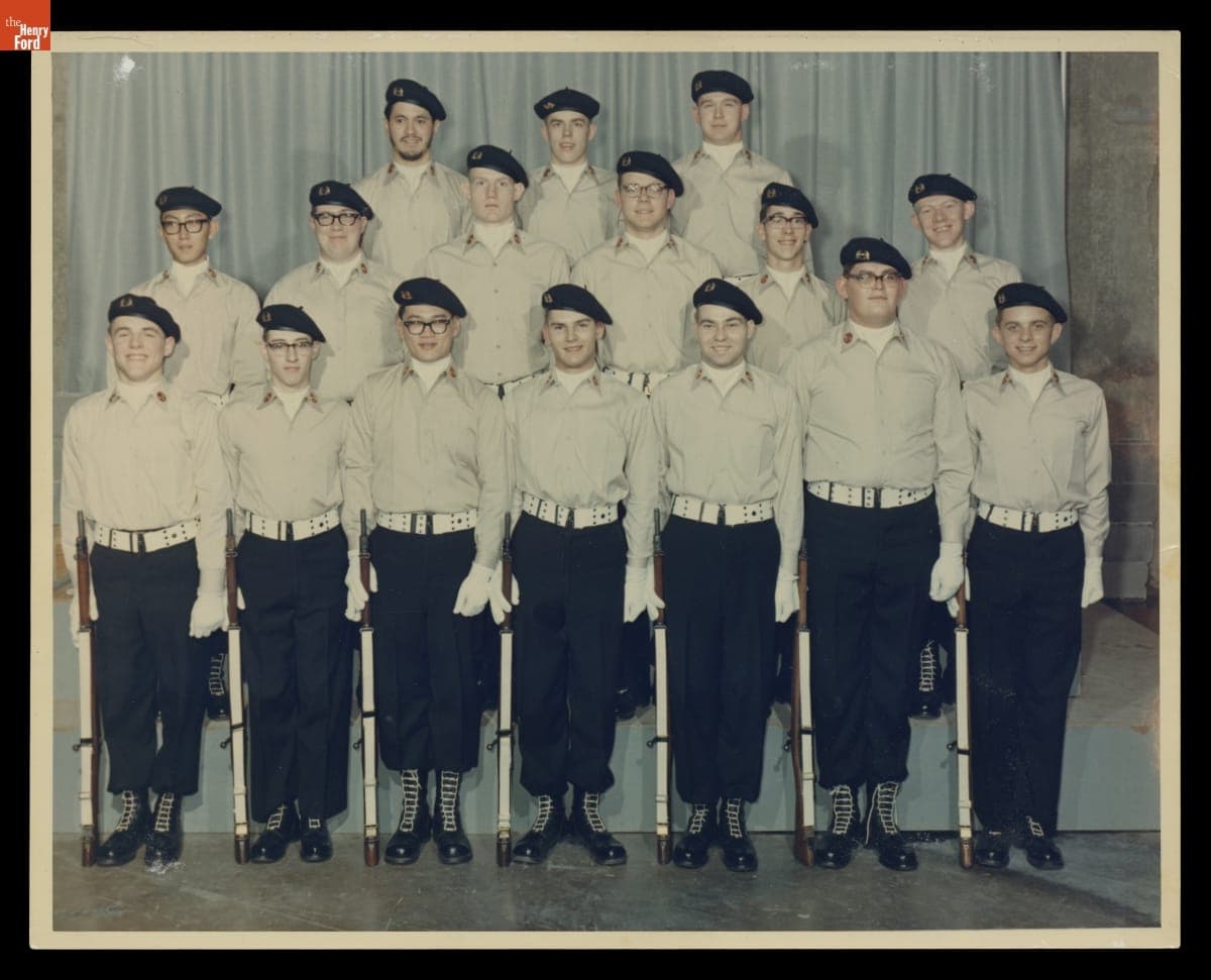Rose Rifles Drill Team, Rose Polytechnic Institute, 1965