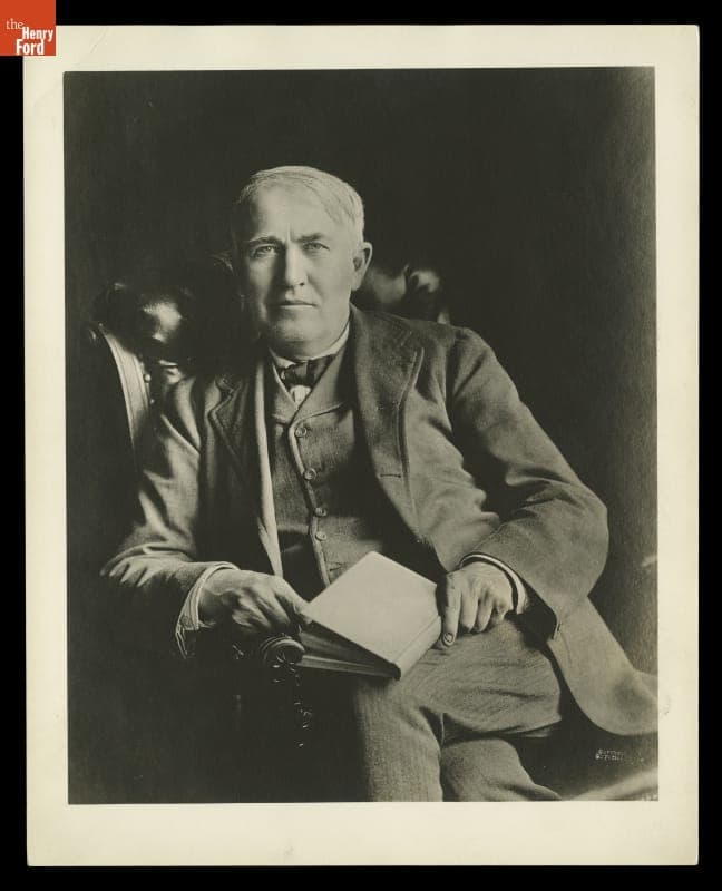 Portrait of Thomas Edison, circa 1905