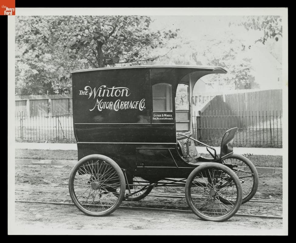 Winton Motor Carriage Company Delivery Wagon, 1898