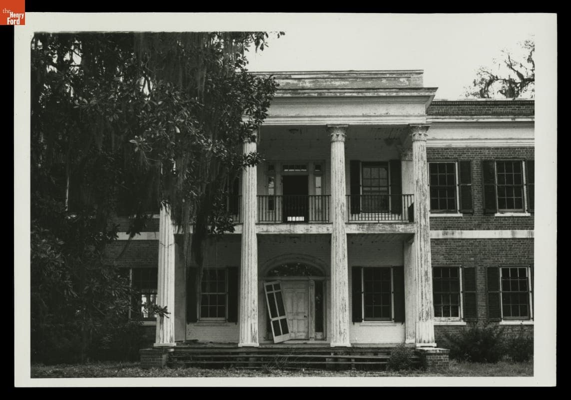 Clara and Henry Ford's Former Winter Home in Georgia, Richmond Hill Plantation, Photographed in 1972