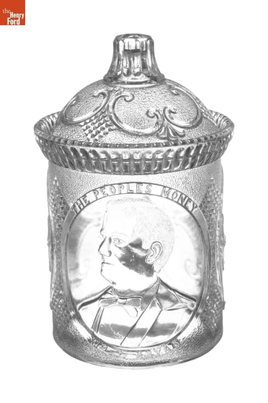 William Jennings Bryan Campaign Mug, 1896