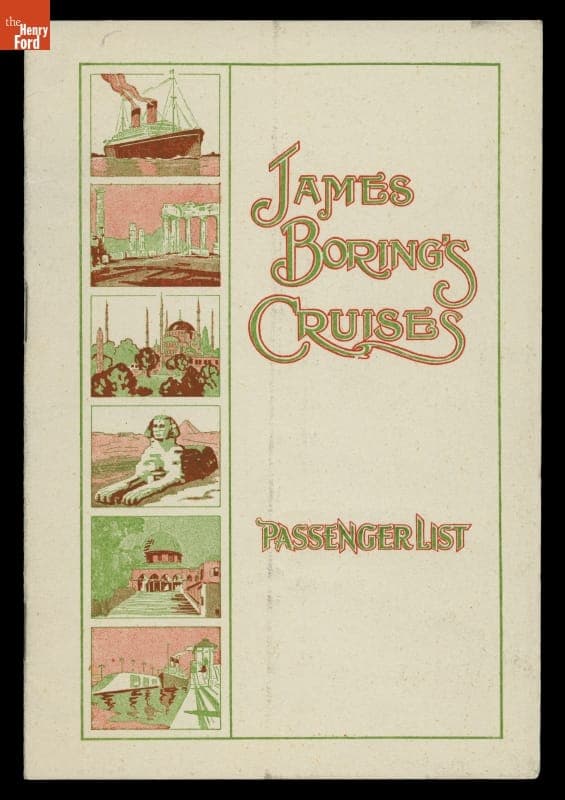 Passenger List for White Star Line SS Doric, Sailing From New York February 8, 1928