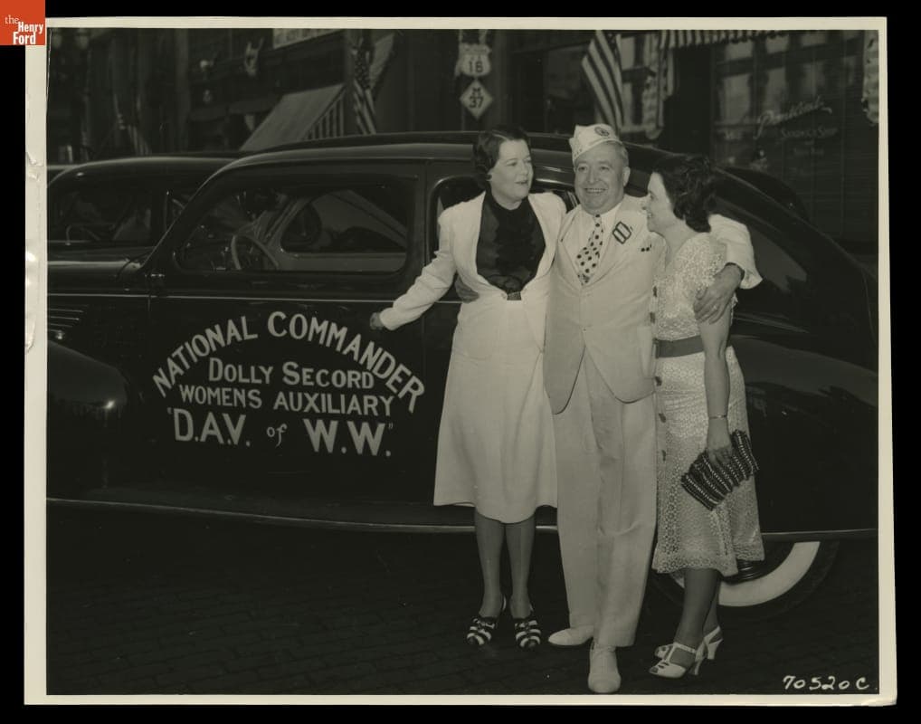 Dolly Secord of Disabled American Veterans Auxiliary at the National Convention, 1938