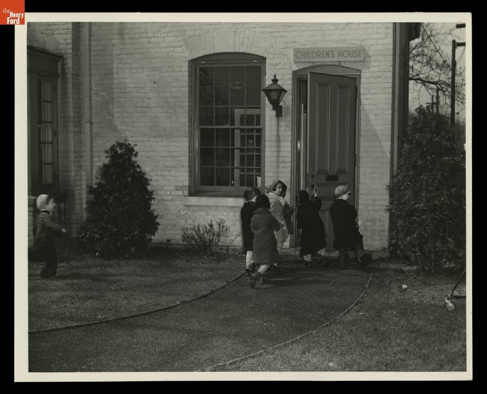 Activities at Children's House, Detroit, Michigan, 1937